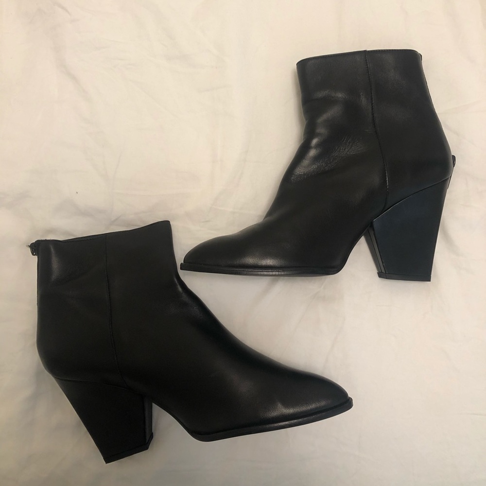 Stuart Weitzman Leather Booties - image 1